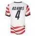 Spojené státy Tyler Adams #4 Domácí Dres MS 2026 Krátkým Rukávem Spojené státy Tyler Adams #4 Domácí Dres MS 2026 Krátkým Rukávem